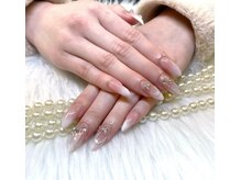 クイーンネイル 新宿(Queen nail)/長さ出し　デザイン放題