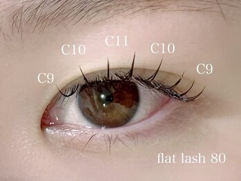 マケア 柏店(Makea)/【マツエク】フラットラッシュ