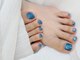 RIN NAILS 【長さだし/フィルイン/持ち込み/マグネット】の写真/《足元からかわいいを*》夏もおしゃれに輝く指先へ♪持ち込みデザインOK!マグネットやワンカラーも◎