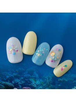 ラ カゼッタ(La casetta)/シェル星の砂ネイル