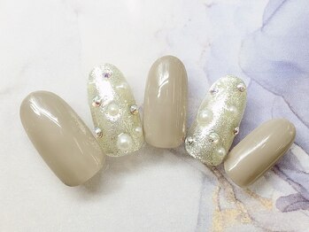 モンスリールネイル(Mon sourire nail)/【ハンド】定額アート7980円