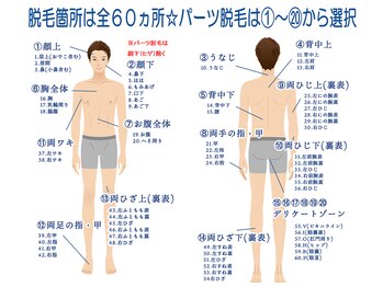 ミンティー 橿原店/都度払い/メンズ脱毛