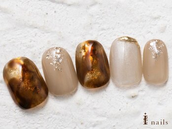 アイネイルズ 横浜WEST店(I-nails)/奥行きニュアンスネイル9480円