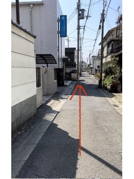 キヨラカ(氣浄華 kiyoraka)/やすらぎの道沿いからの経路 -3