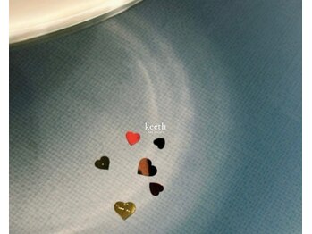 キースネイルアトリエ(keeth nail atelier)/ハートホログラム