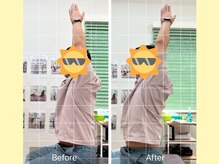 ナオル整体 大宮院(NAORU整体)/万歳がスムーズにできる！