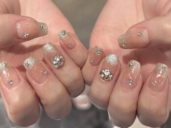 エマネイル プラス キハクヤ 堺東店(EmaNail+KIHAKUYA)/チークネイル