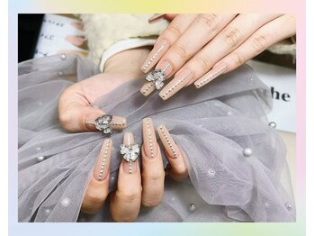 センシー ネイル スタジオ(Sensy Nail Studio)/ヌーディー色味 長さだし 放題