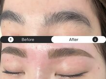 サインポスト ふじみ野店(sign post)/平行×約2度の“やわ盛り美眉”