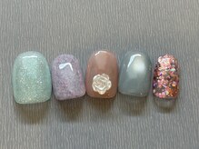 アイ ネイルズ 天神店(I nails)/キャンディパステル　￥7000