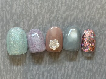 アイ ネイルズ 天神店(I nails)/キャンディパステル　￥7000
