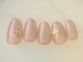 紅葉ネイル