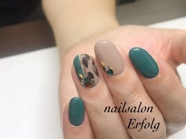 バイカラーアニマルnail【銀座】
