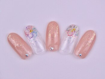 エリクサーネイル 池袋(Elixir Nail)/定額a シンプル/クーポン使用