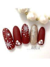 ネイルサロン アンリタ(nail salon AneRita)/クリスマス☆マット×結晶ネイル