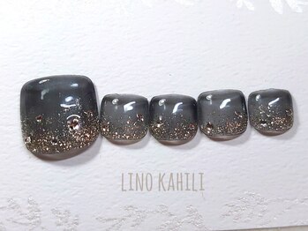 リノ カヒリ アイラッシュ(Lino kahili)/【フット】定額アート