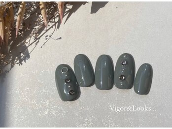 ヴィガー アンド ルックス 白金 目黒(Vigor&Looks)/くすみグレー　ストーン　秋