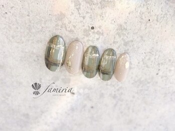 ファミリア/グリーンチェック