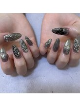 キーバイマグモモ(KYE by Mag momo)/ミラー／メタリック／海外ネイル