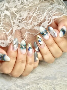 モアレの写真/≪デコレーションアートアカデミー出身≫細部まで徹底したデザインに惚れ惚れ♪ハンド・フットどちらでも◎
