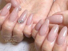 モアニ ヒロオ 恵比寿店(MOANI Hiroo)/上品ラメワンカラーネイル