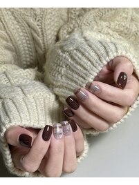 秋ネイル