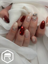 クリスマスネイル