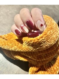 バレンタインハートネイル★