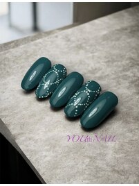 モロッコタイルネイル