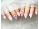2本アートネイル
