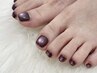 【Jrネイリスト】フットワンカラー、マグネット¥2980オフ代1本100円