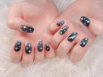 シナモンネイル(cinnamonnail)/キラキラネイル