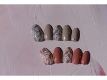 ブリオン 六本松店(Bullion)/アンティークフラワーネイル