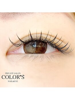 カラーズ ネイル アンド アイ(COLOR'S NAIL&EYE)/フラットマットラッシュ100本