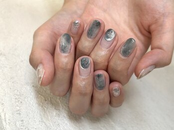 アールネイル(r.nail)/くすみブルー