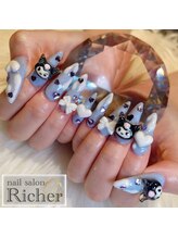 エスフィーネイルサロン リシェル(Esfy nailsalon Richer)/地雷系ネイル