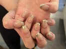 ミラーフレンチネイル