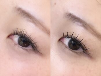 ドールネイル(DOLL NAIL)の写真/流行りの束感仕上げでぱっちりeyeに☆1本1本丁寧に仕上げるので納得の仕上がりと持続力◎