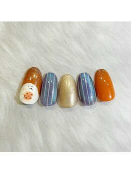 クッキー食べてるお化けちゃん