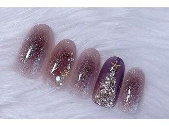 クリスマスネイル