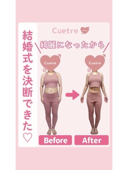 キュートレ 門前仲町店(Cuetre)/お客様のビフォアフ♪