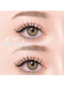 エトラ 恵比寿(etora)の写真/【濃さ・モチ・デザイン重視の方にお勧め】人気のバインドロック(Wフラット)で圧倒的な存在感のお目元に☆