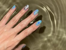 【もえか】うるうるネイル