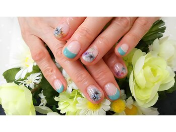 プルミエ ネイル(Premier Nail)/フラワー&フレンチネイル