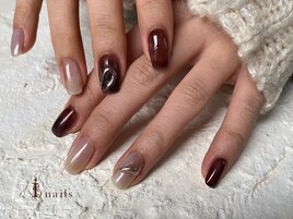 シルバーアクセネイル