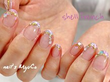 ネイルズミューコ(nail's MyuCo)/シェルフレンチ