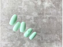 スリー(THREE)/May 2023/nail design