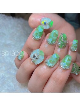 スマイル ネイル ラボラトリー(Smile nail laboratory)/#チークネイル