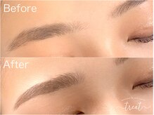 トリート(treat)/【眉毛】アイブロウワックス