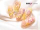 ネイリックス アヴェニール(NAILX avenir)の写真/<newデザイン追加>秋ネイル×美肌見えカラーでワンランク上の指先へ！繊細なアートで周りと差をつける★